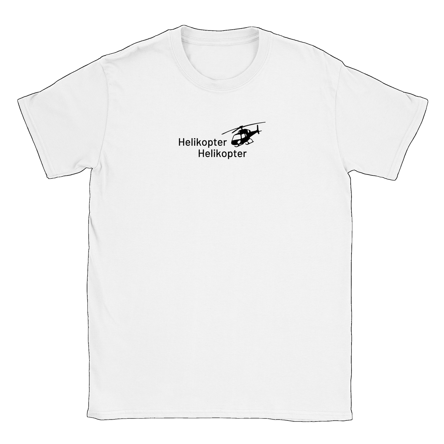 Helikopter Helikopter - T-shirt Vit