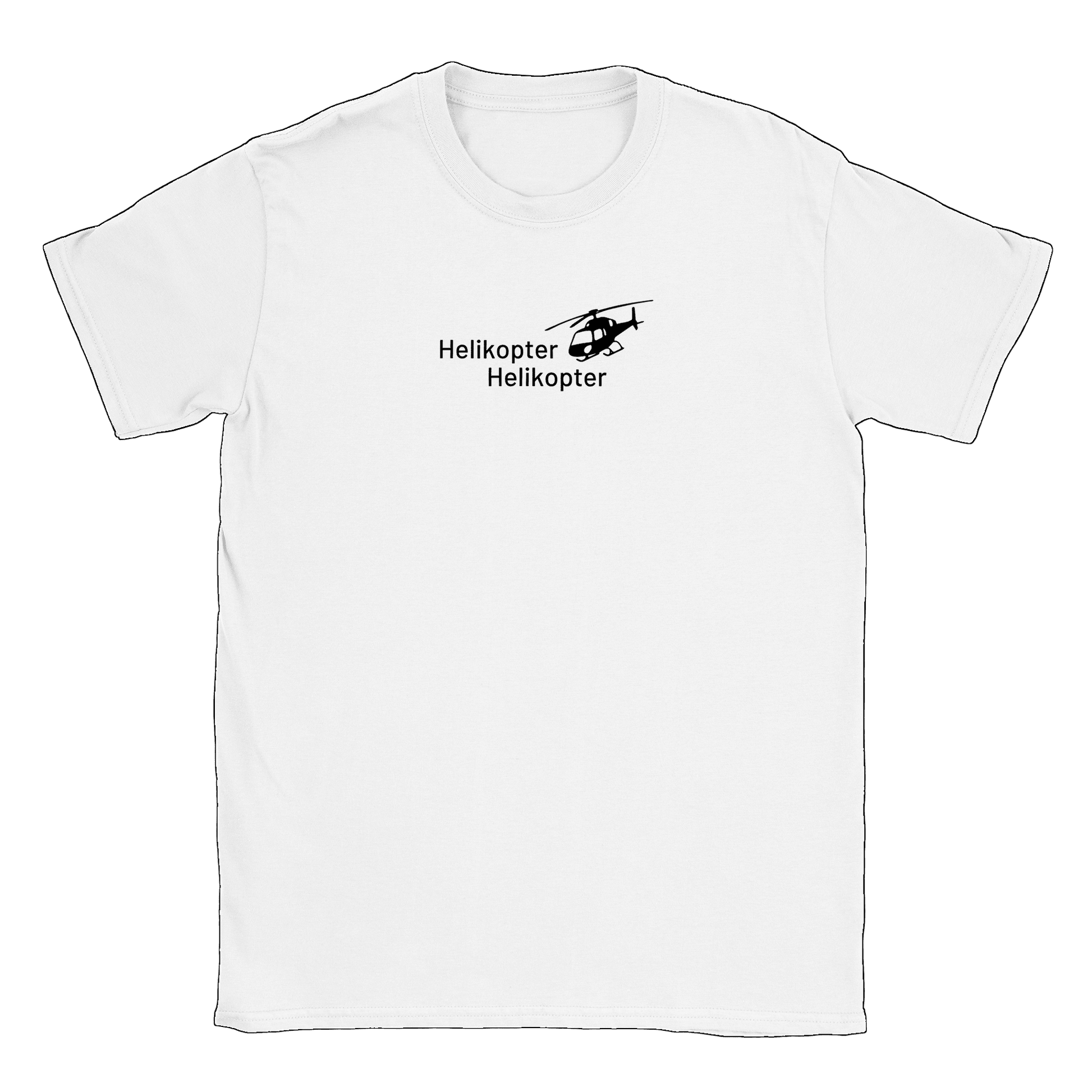 Helikopter Helikopter - T-shirt Vit