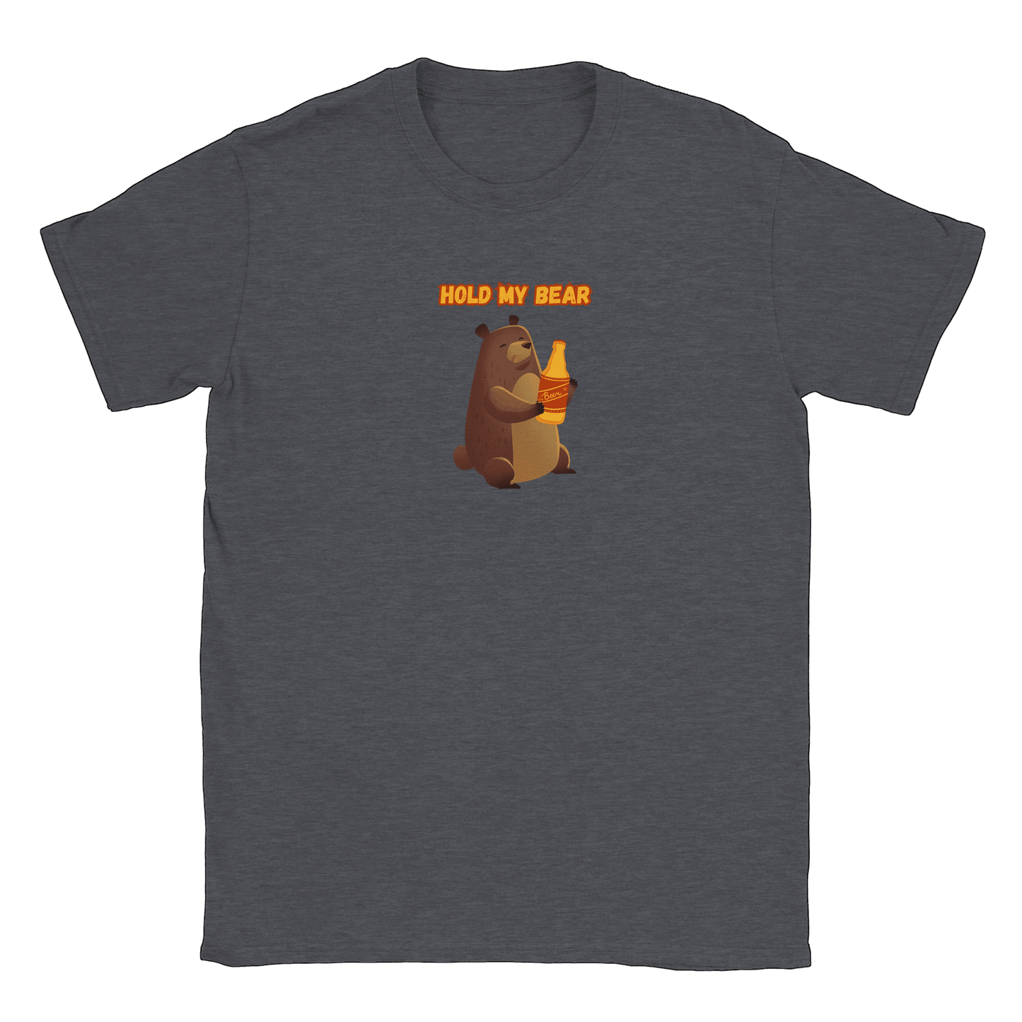 Hold My Bear - T-shirt Mörk Ljung