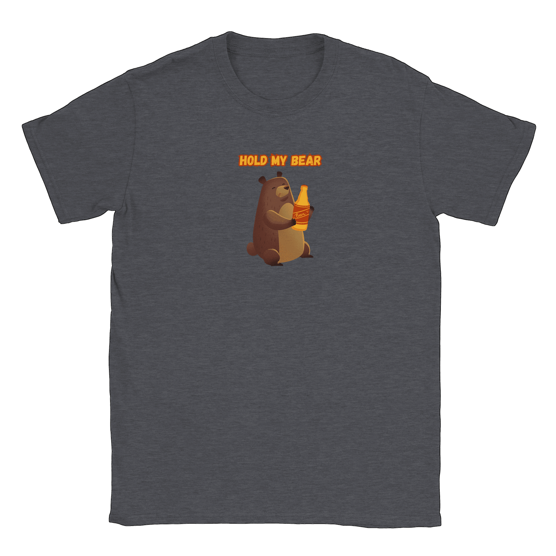 Hold My Bear - T-shirt Mörk Ljung