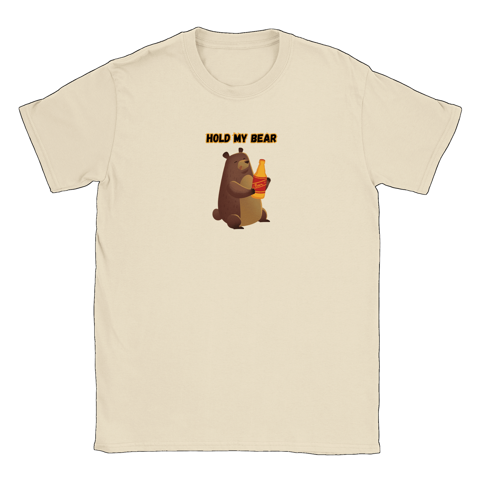 Hold My Bear - T-shirt Natural