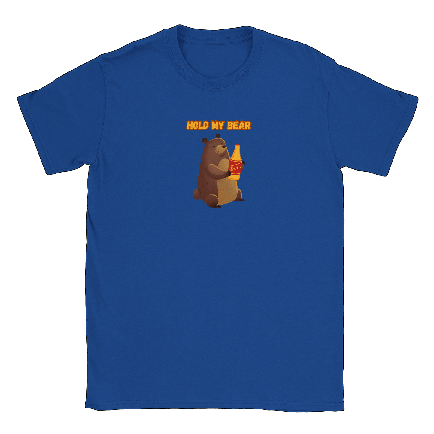 Hold My Bear - T-shirt Royal