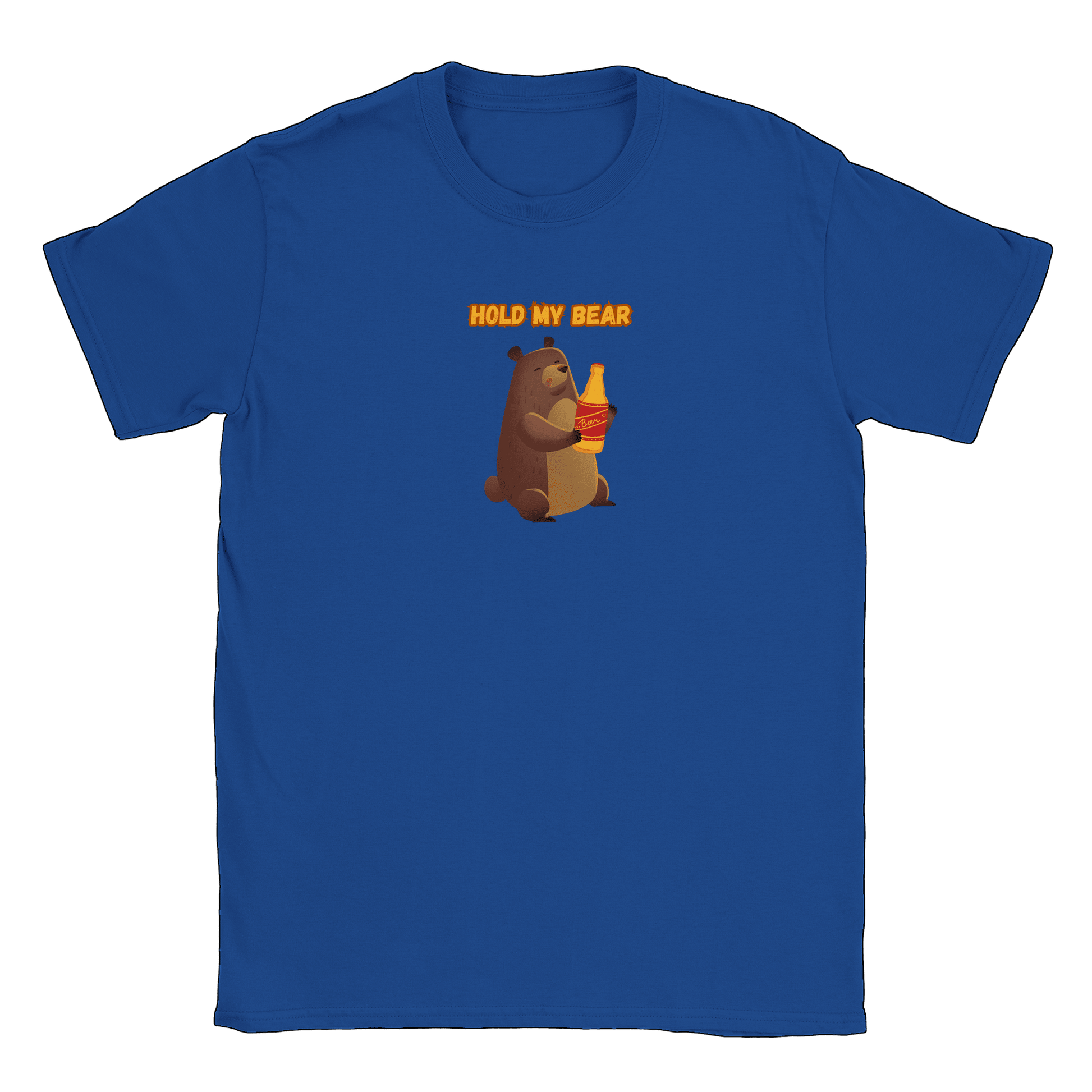 Hold My Bear - T-shirt Royal