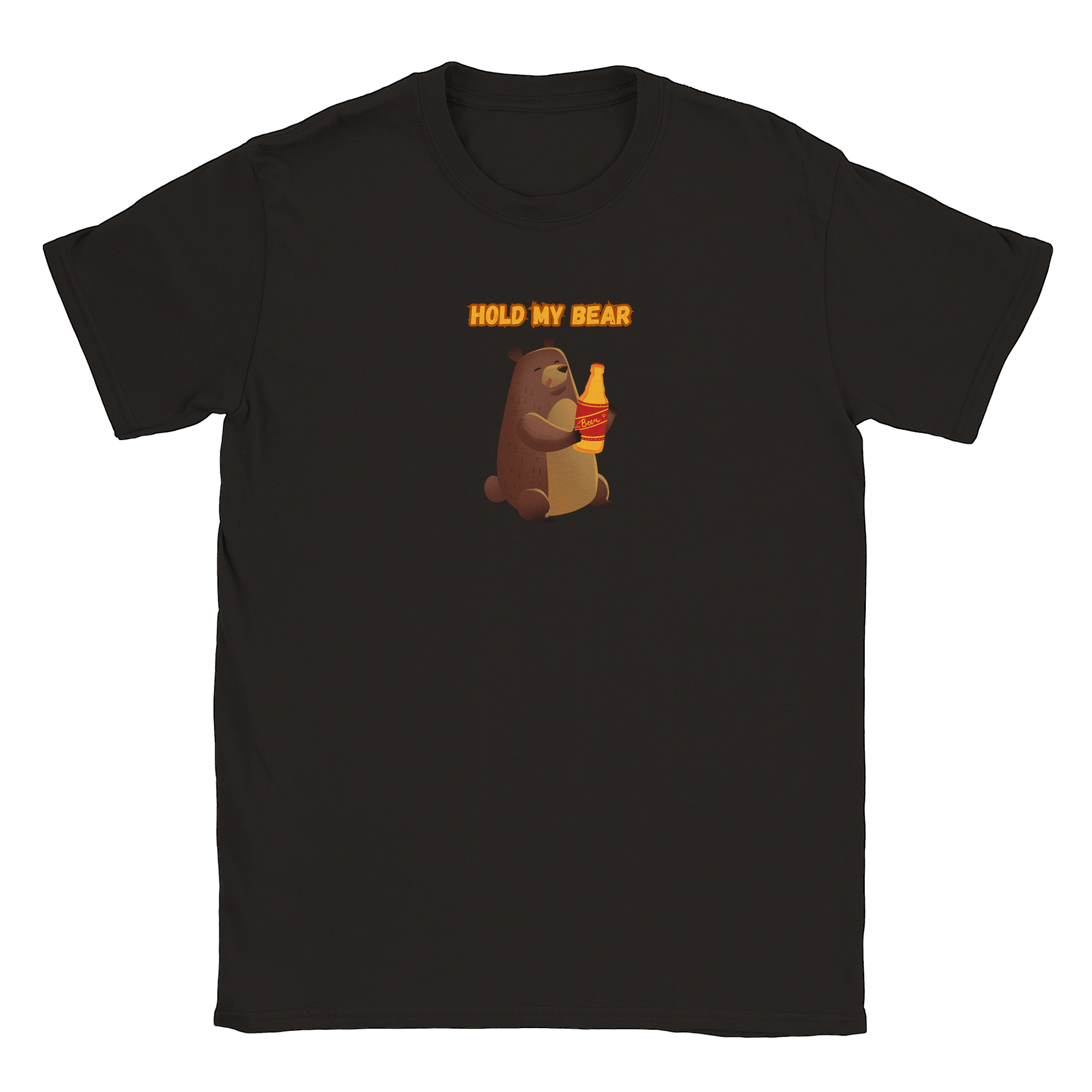 Hold My Bear - T-shirt Svart