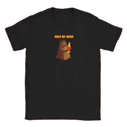 Hold My Bear - T-shirt Svart