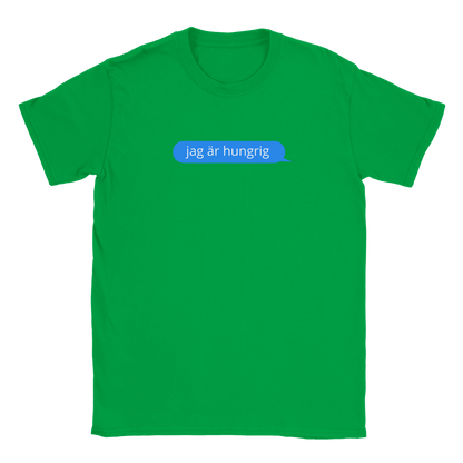 Jag är hungrig - T-shirt för barn Grön
