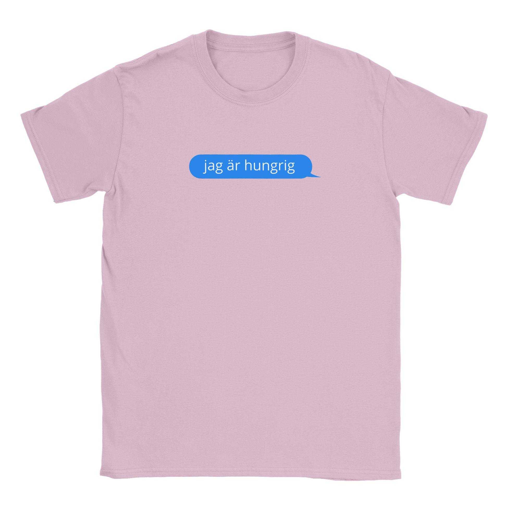 Jag är hungrig - T-shirt för barn Rosa