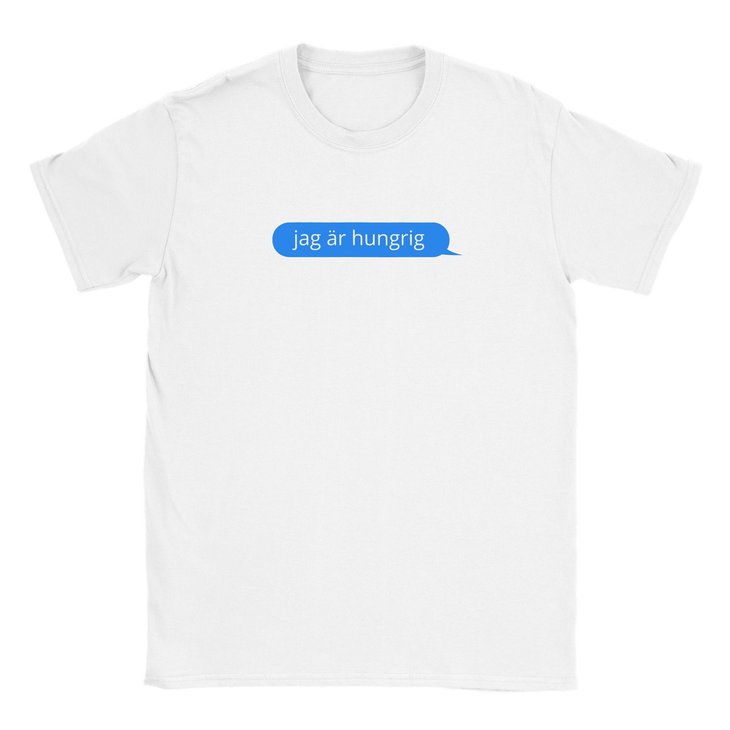 Jag är hungrig - T-shirt för barn Vit