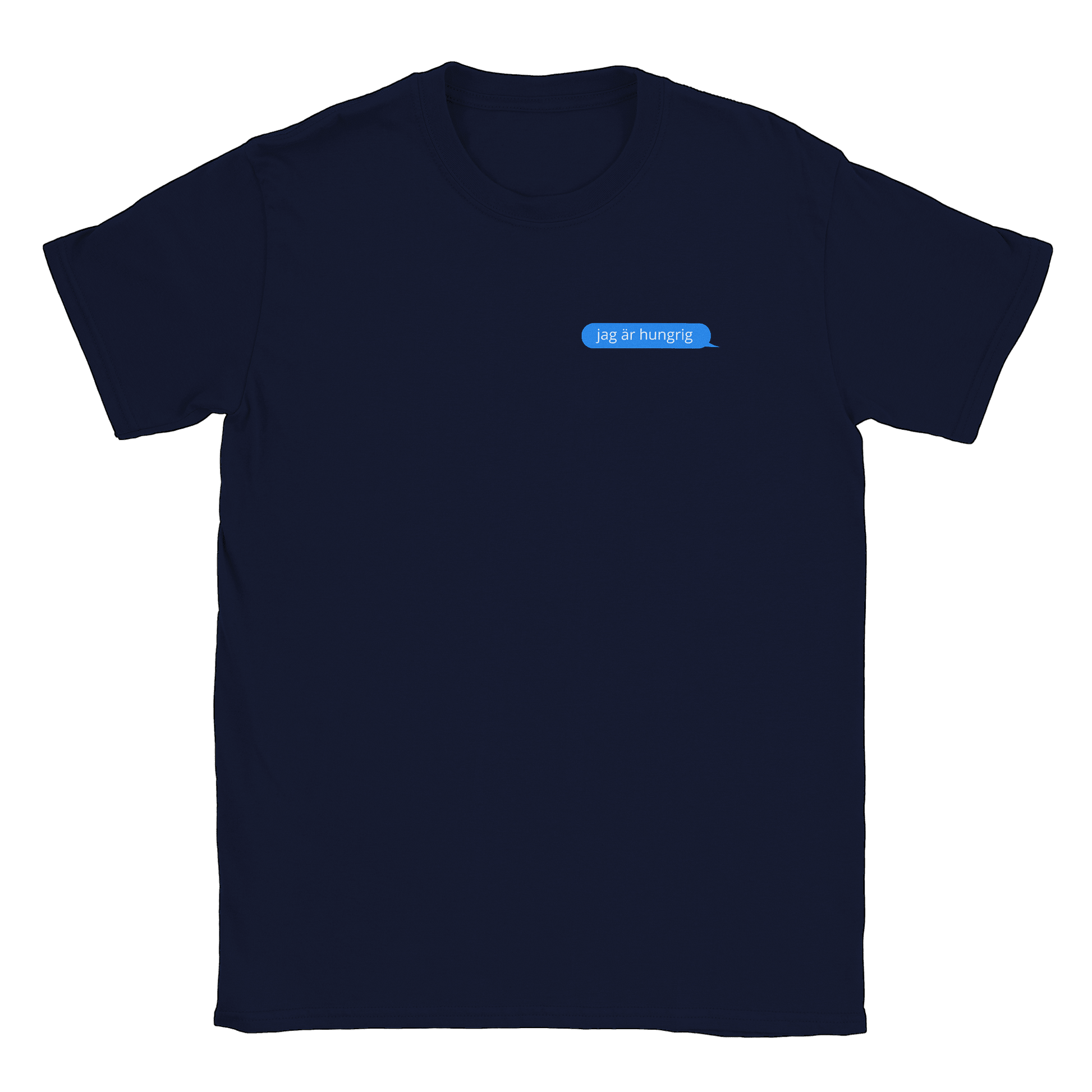 Jag är hungrig - T-shirt Navy