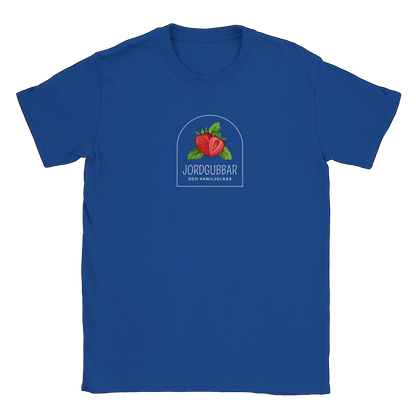 Jordgubbar och vaniljglass - T-shirt Royal