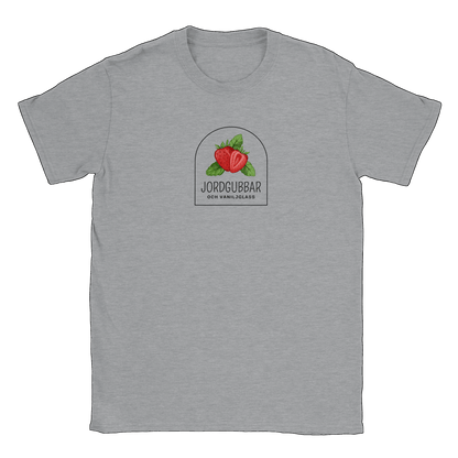 Jordgubbar och vaniljglass - T-shirt Sports Grey