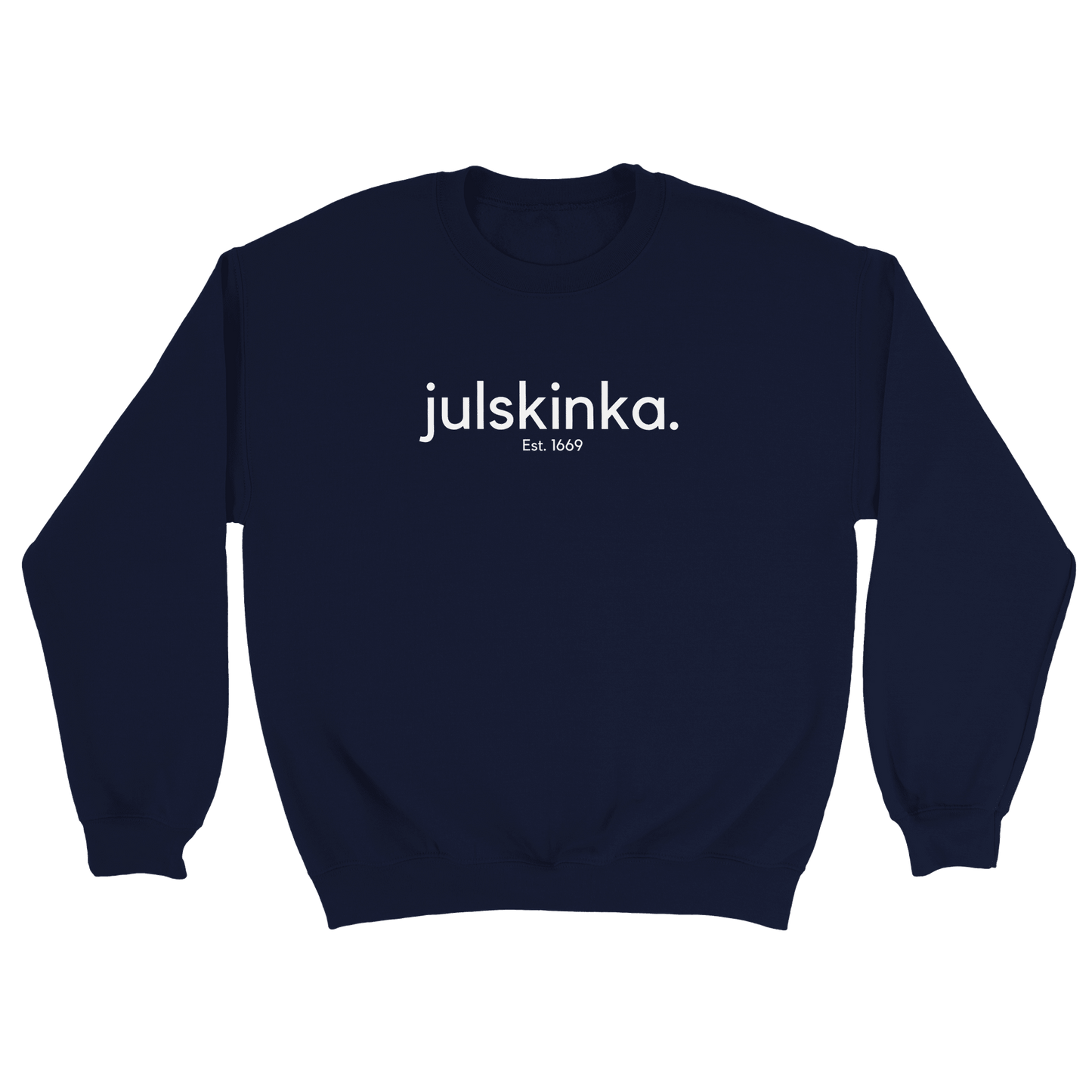 Julskinka - Sweatshirt Marinblå