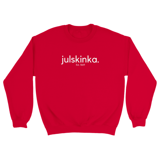 Julskinka - Sweatshirt Röd