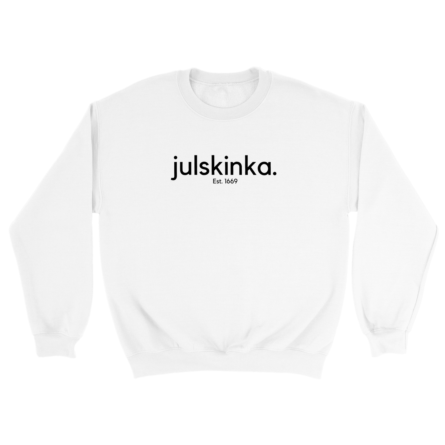Julskinka - Sweatshirt Vit
