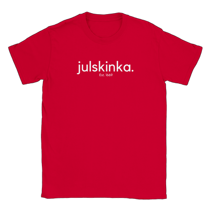 Julskinka - T-shirt Röd