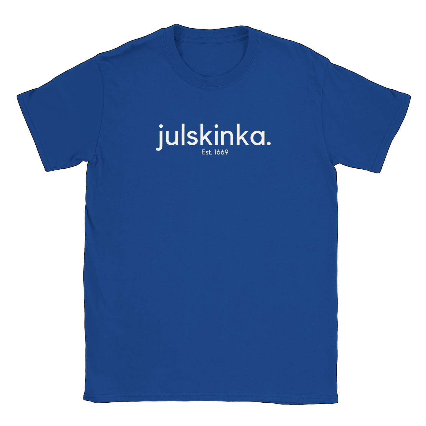 Julskinka - T-shirt Royal