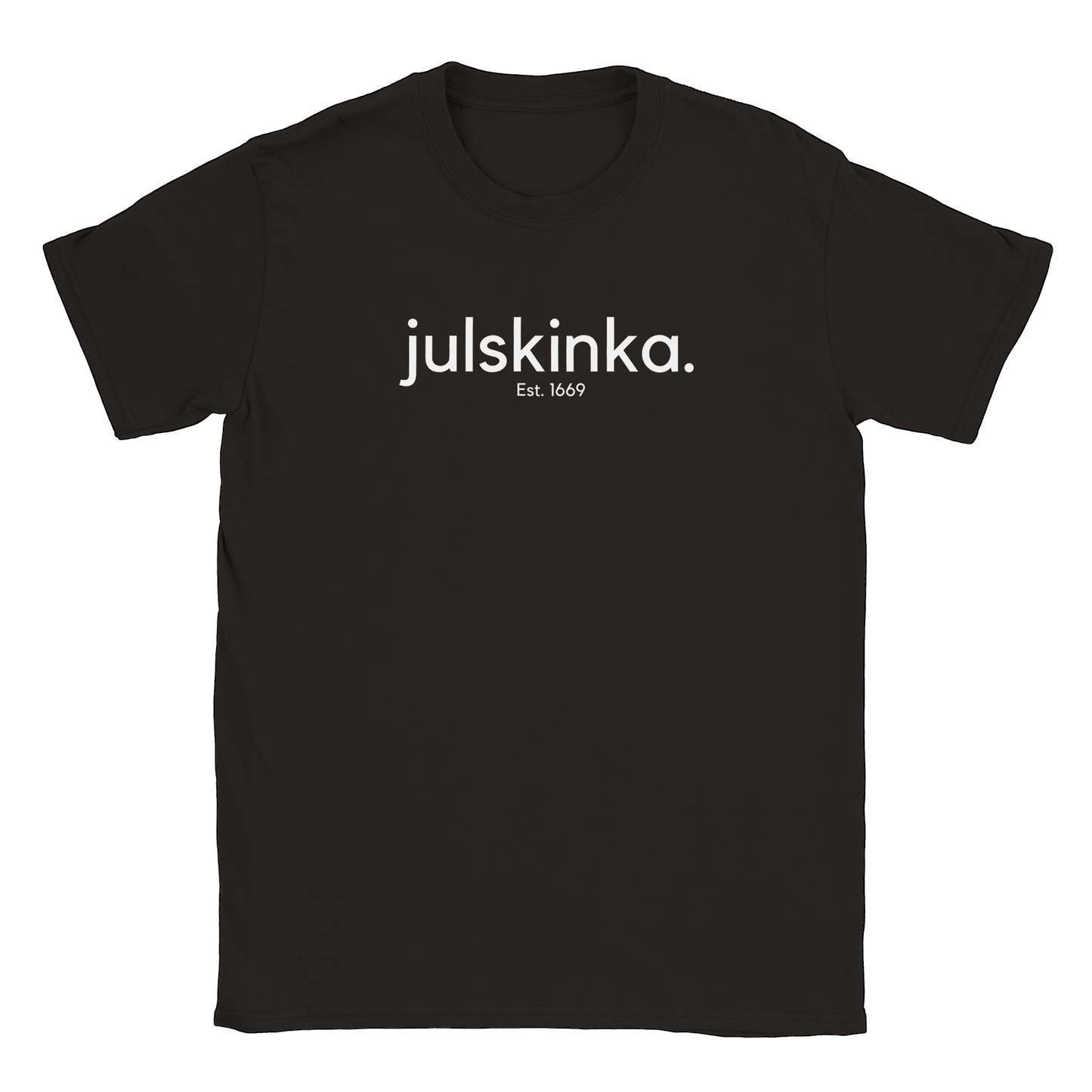 Julskinka - T-shirt Svart