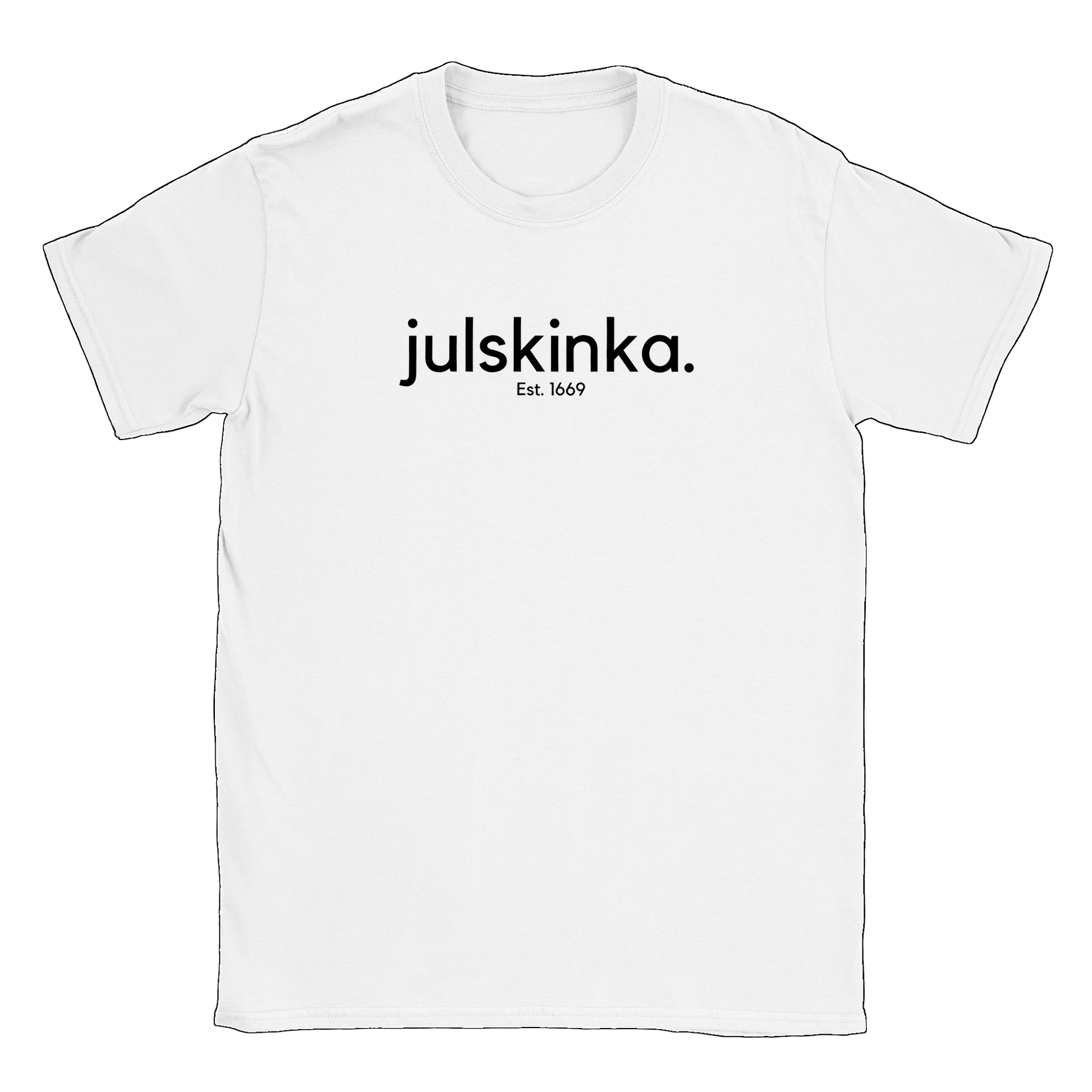 Julskinka - T-shirt Vit