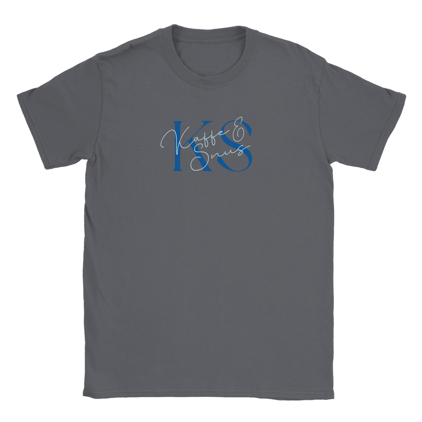 Kaffe och snus - T-shirt Charcoal