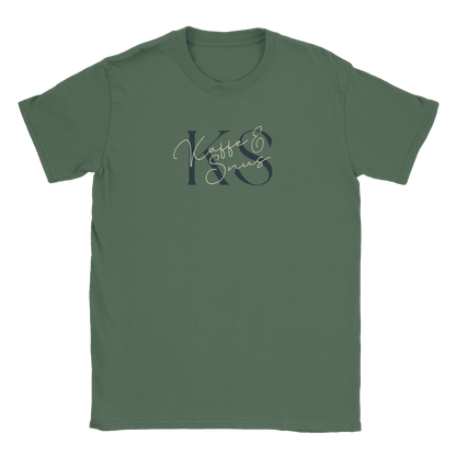 Kaffe och snus - T-shirt Military Green