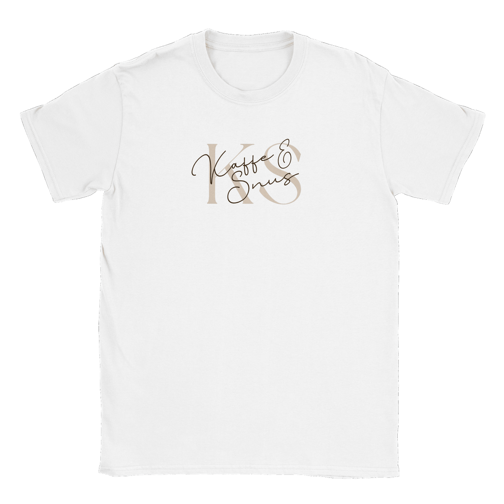 Kaffe och snus - T-shirt Vit