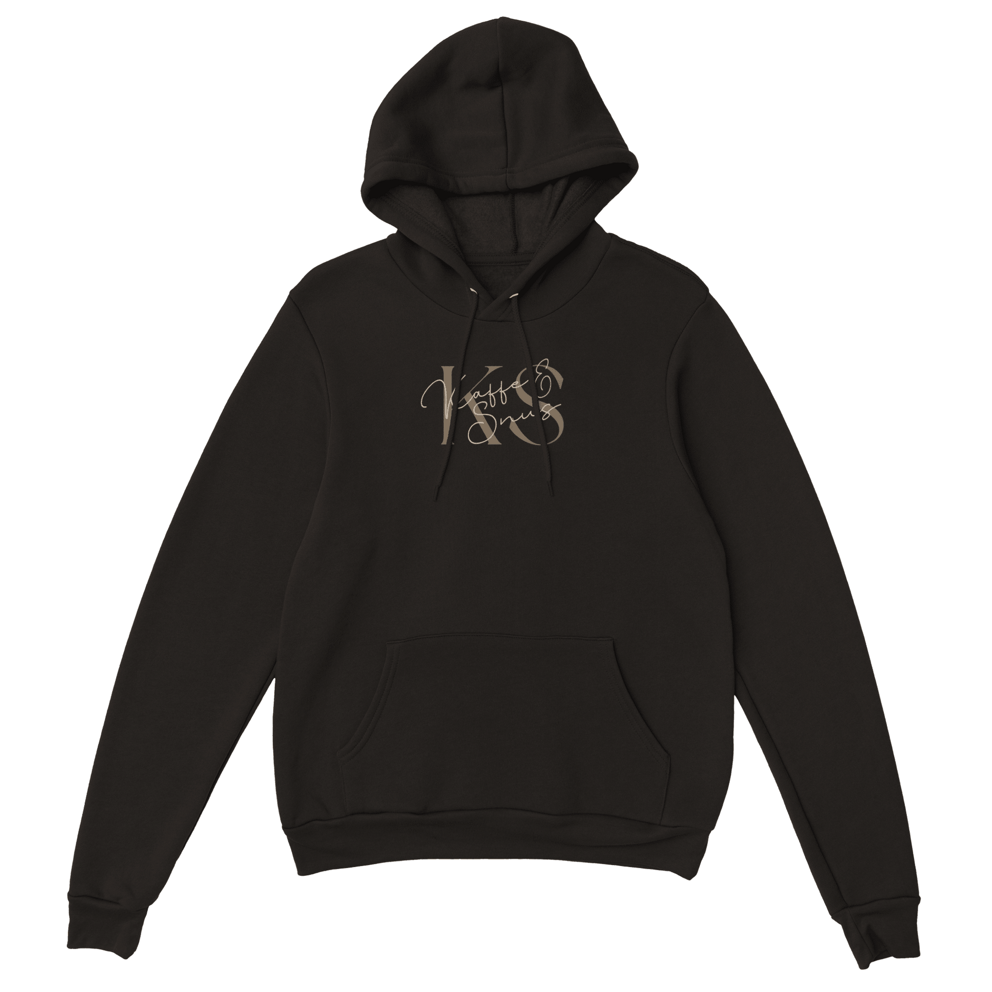 Kaffe & Snus - Hoodie Svart