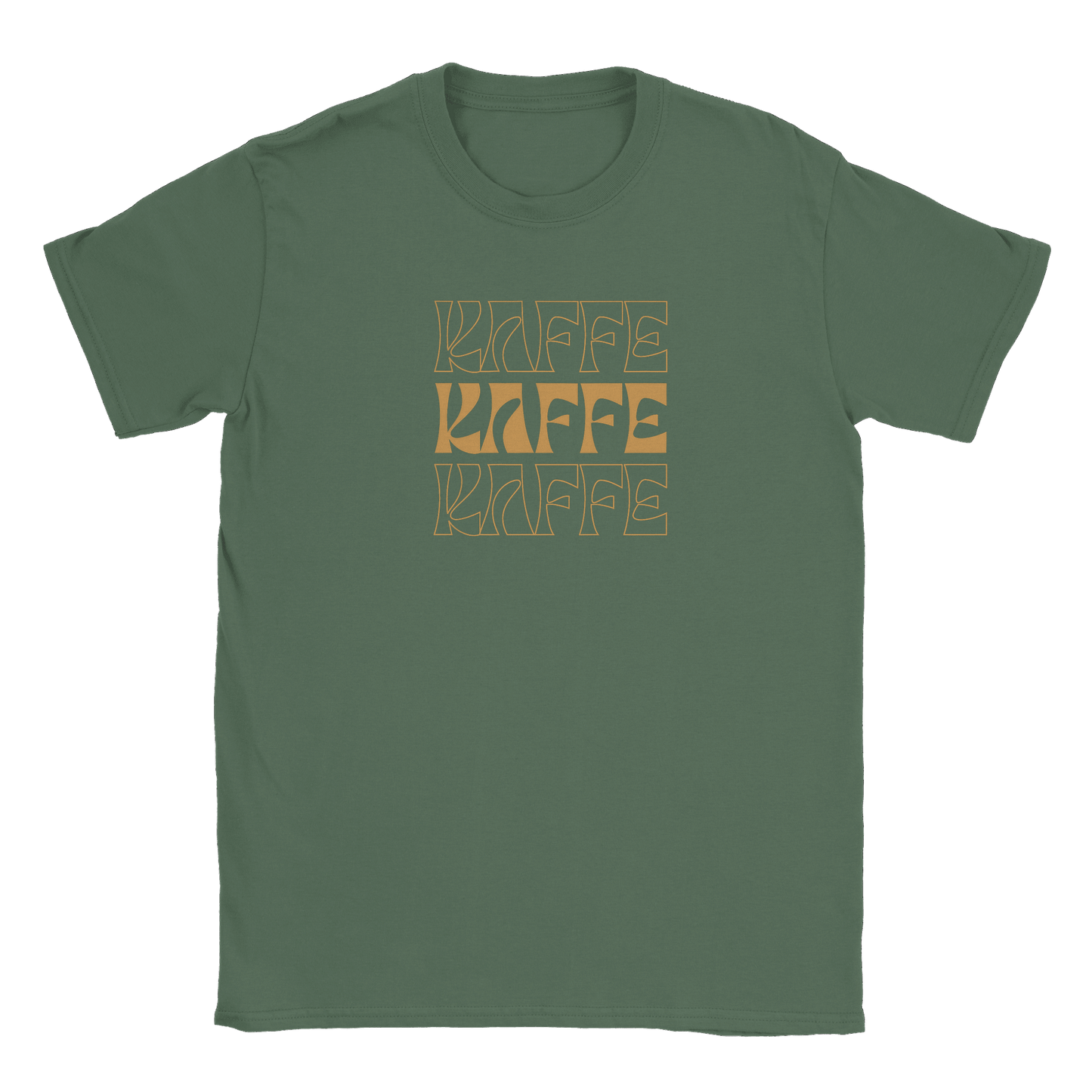 Kaffe - T-shirt Military Green