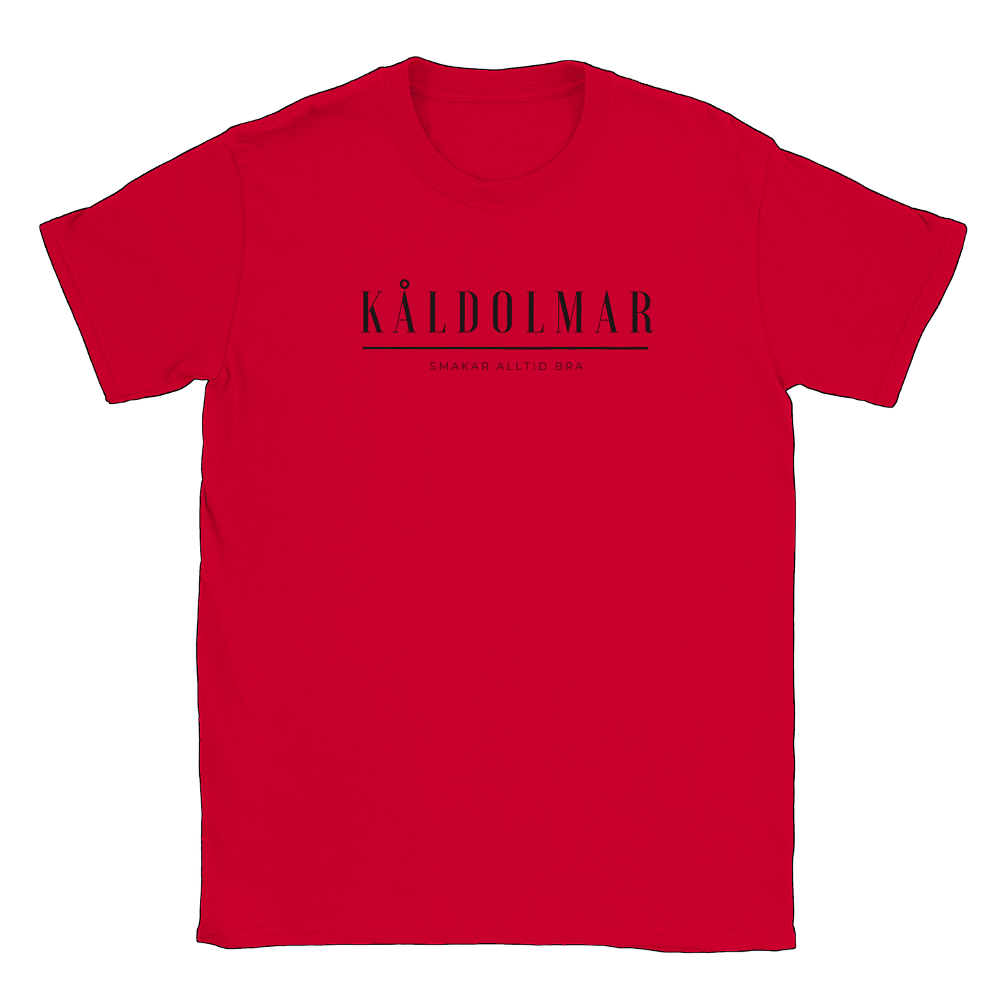 Kåldolmar - T-shirt Röd