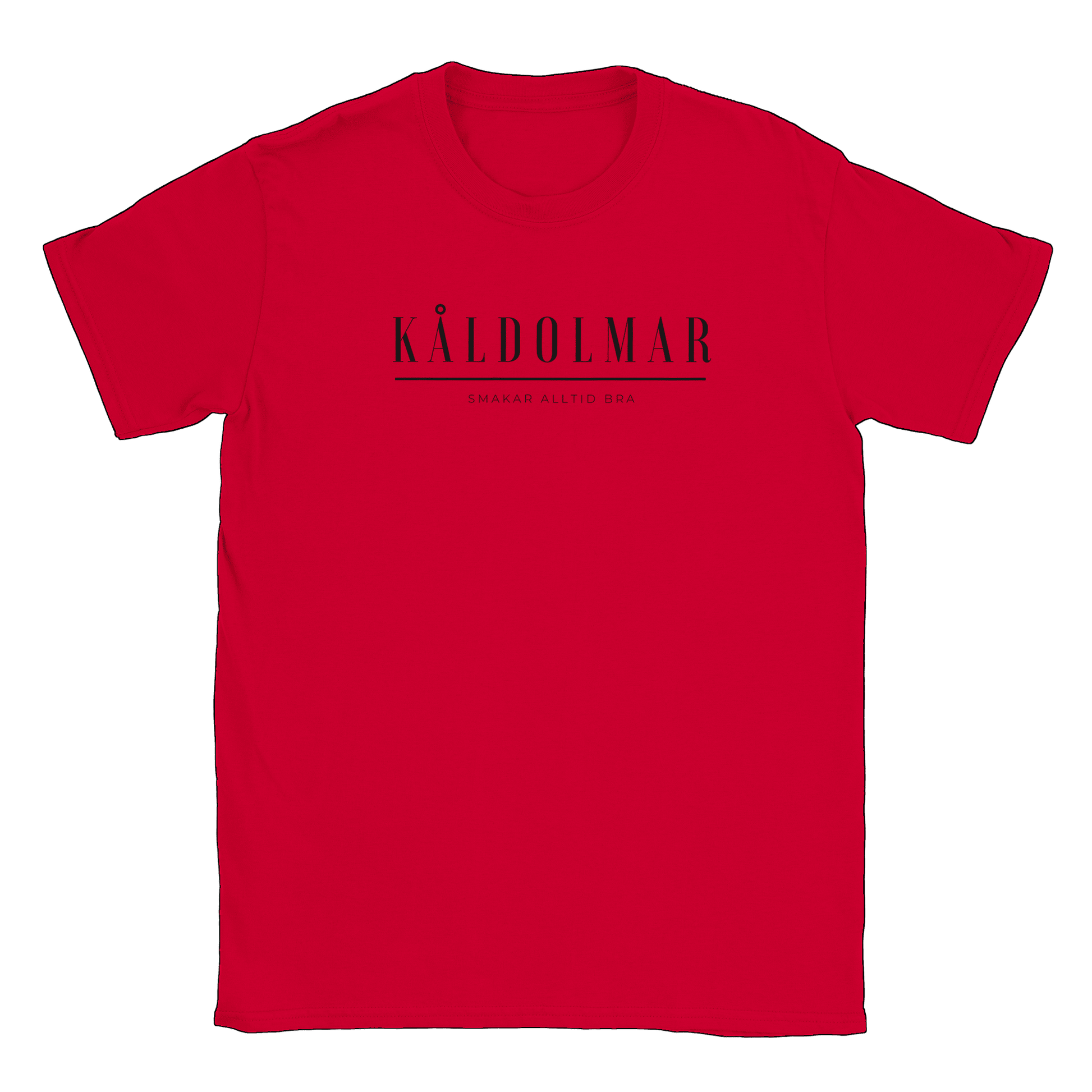 Kåldolmar - T-shirt Röd