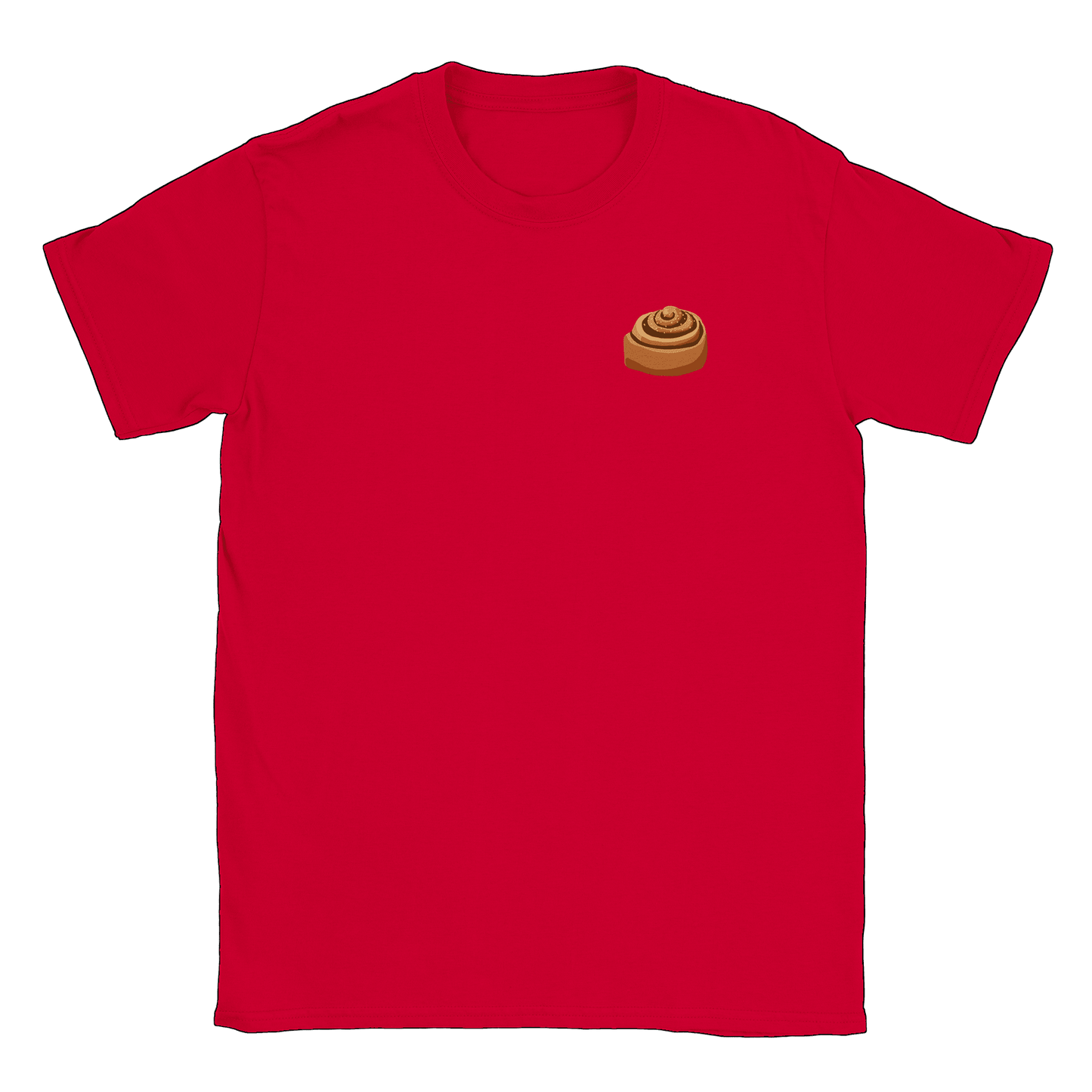 Kanelbulle Liten - T-shirt Röd