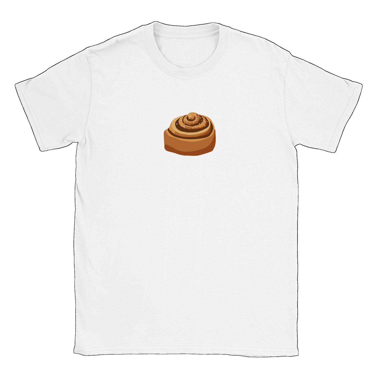 Kanelbulle - T-shirt Vit