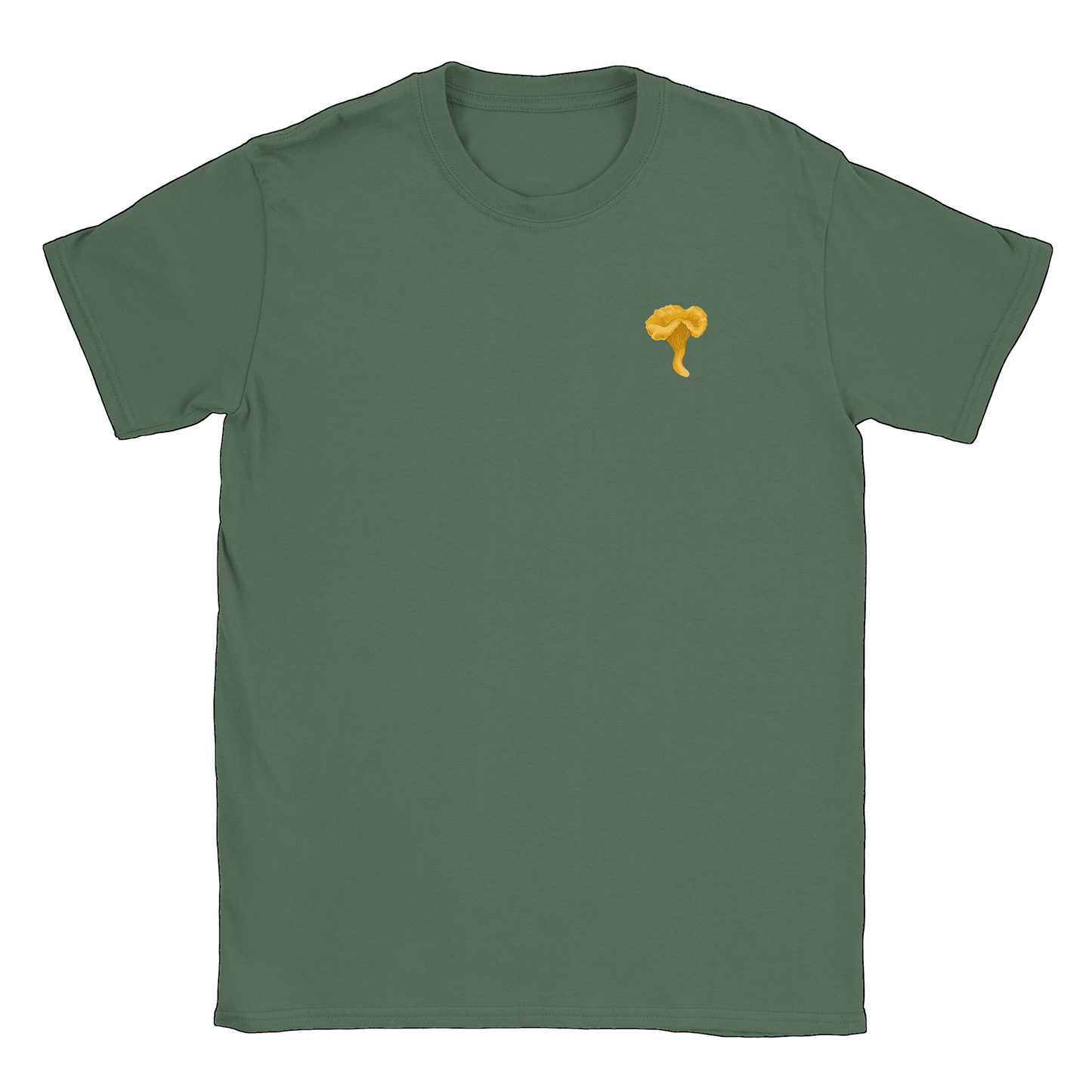 Kantarell - T-shirt Militärgrön