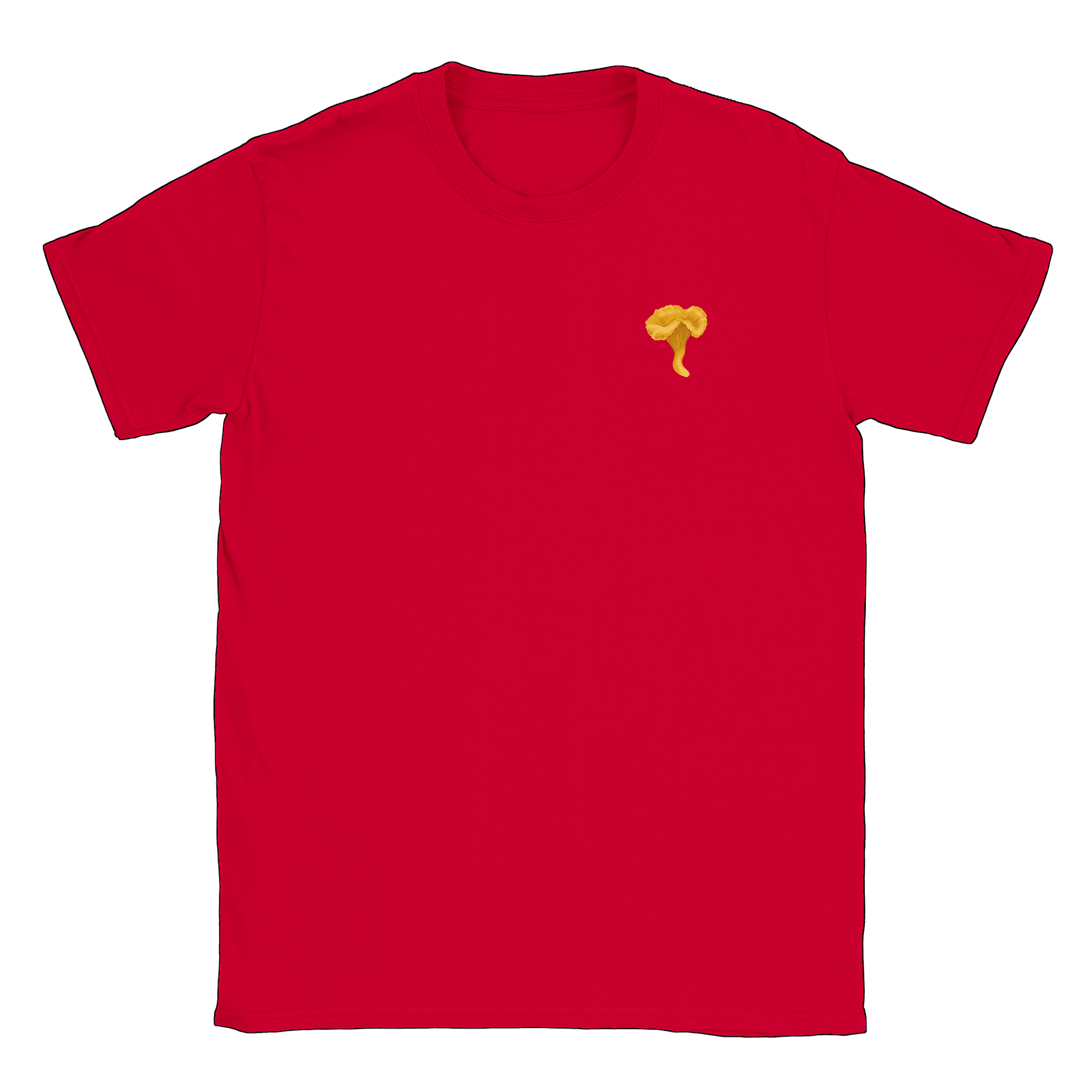 Kantarell - T-shirt Röd