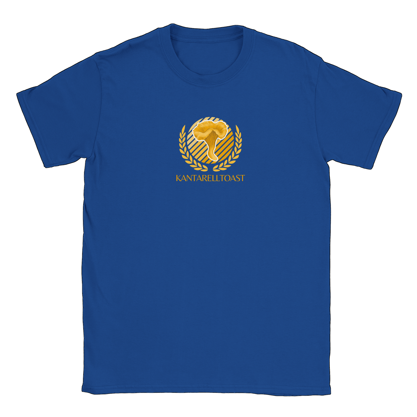 Kantarelltoast - T-shirt Blå