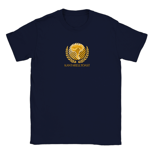 Kantarelltoast - T-shirt Marinblå