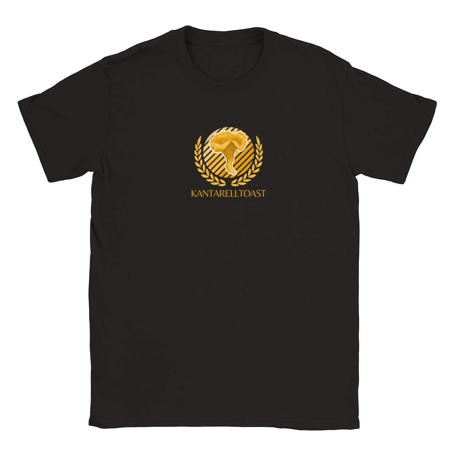 Kantarelltoast - T-shirt Svart