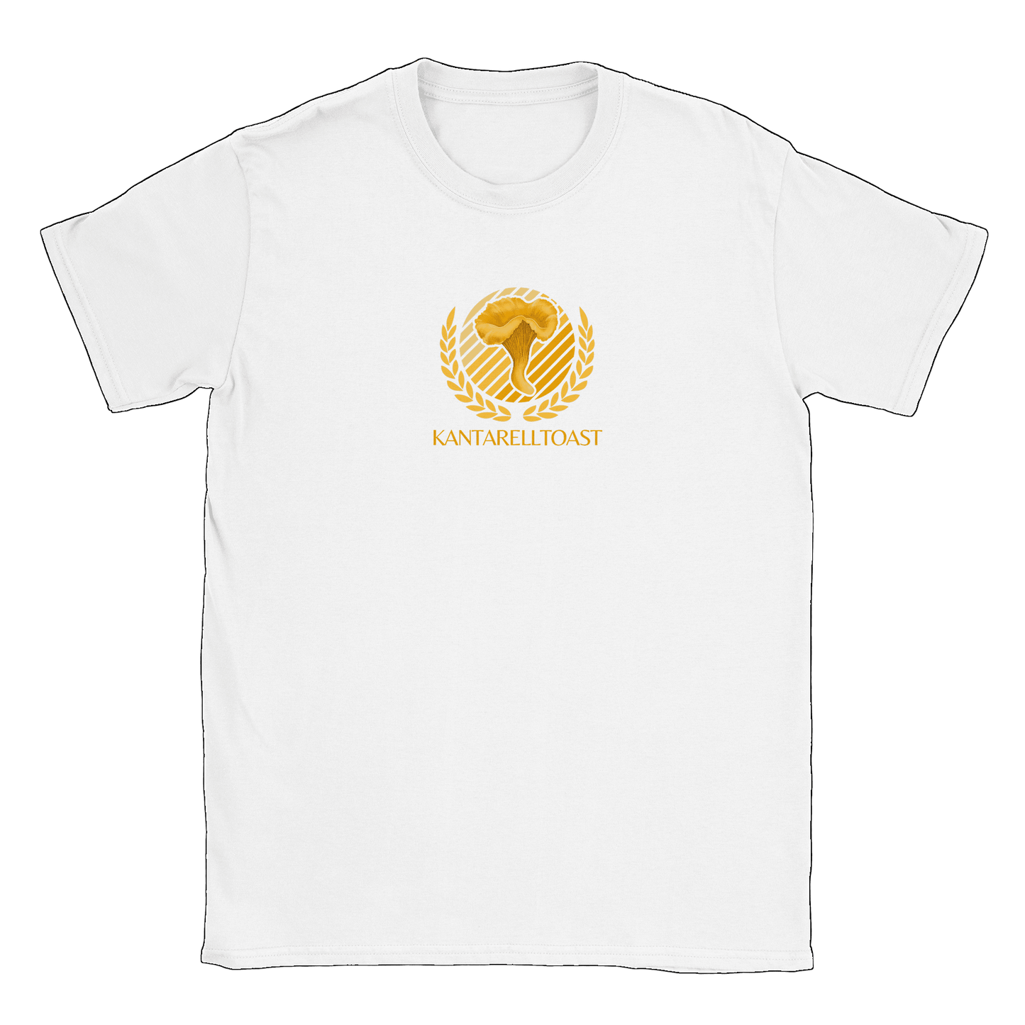 Kantarelltoast - T-shirt Vit