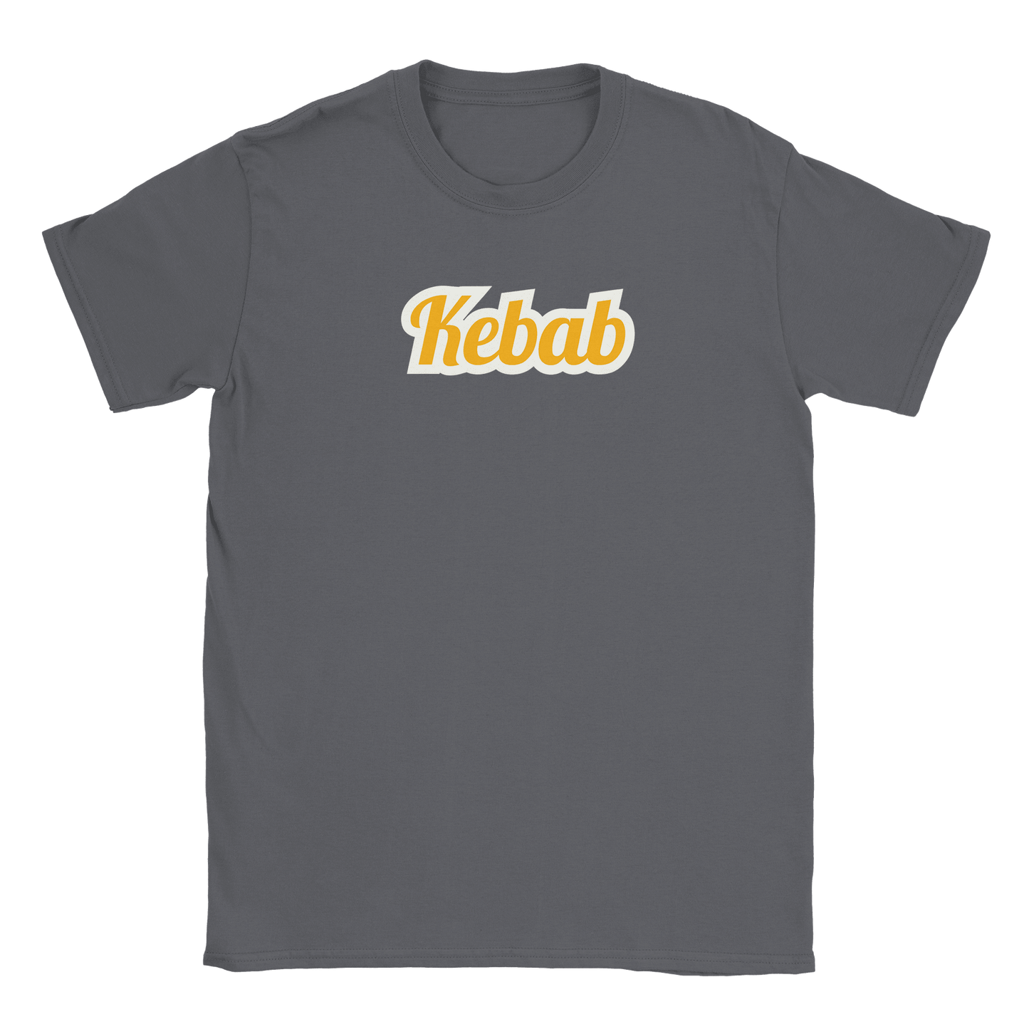 Kebab - T-shirt Kolgrå