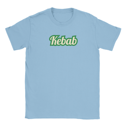 Kebab - T-shirt Ljusblå
