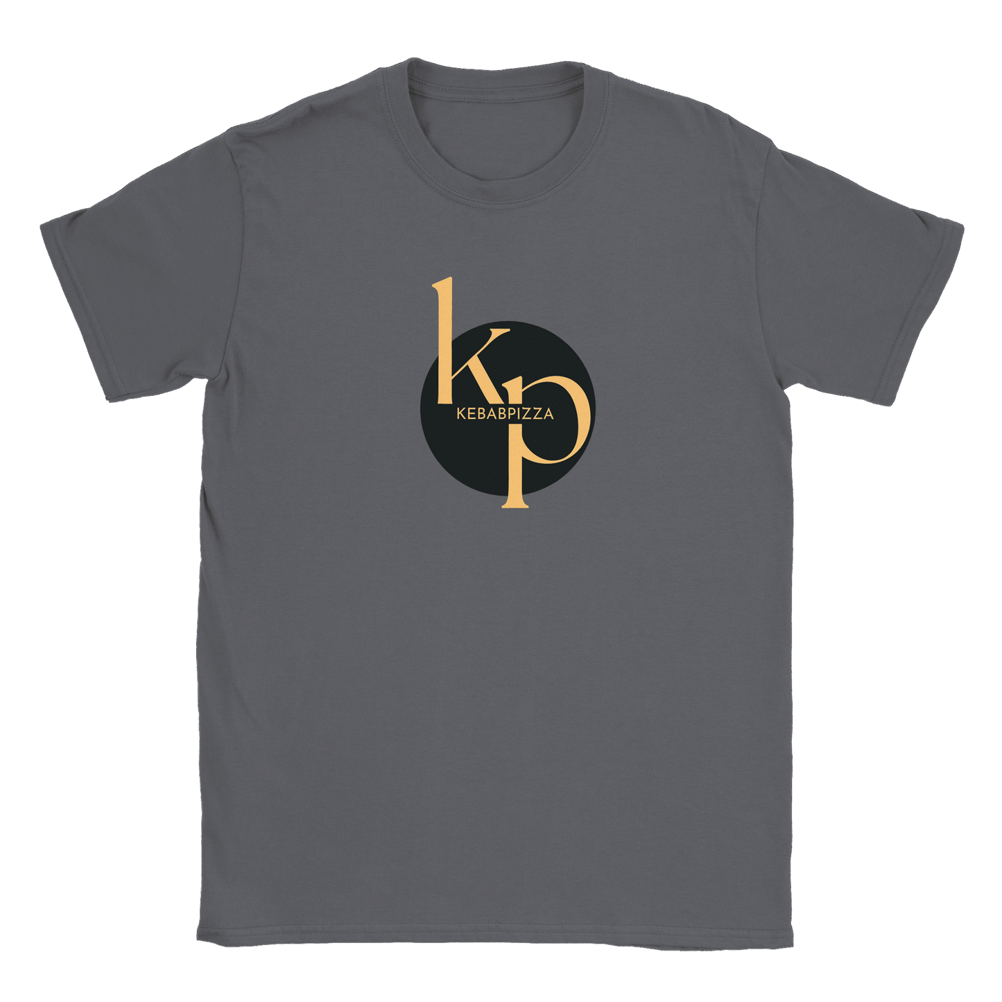 Kebabpizza - T-shirt Charcoal