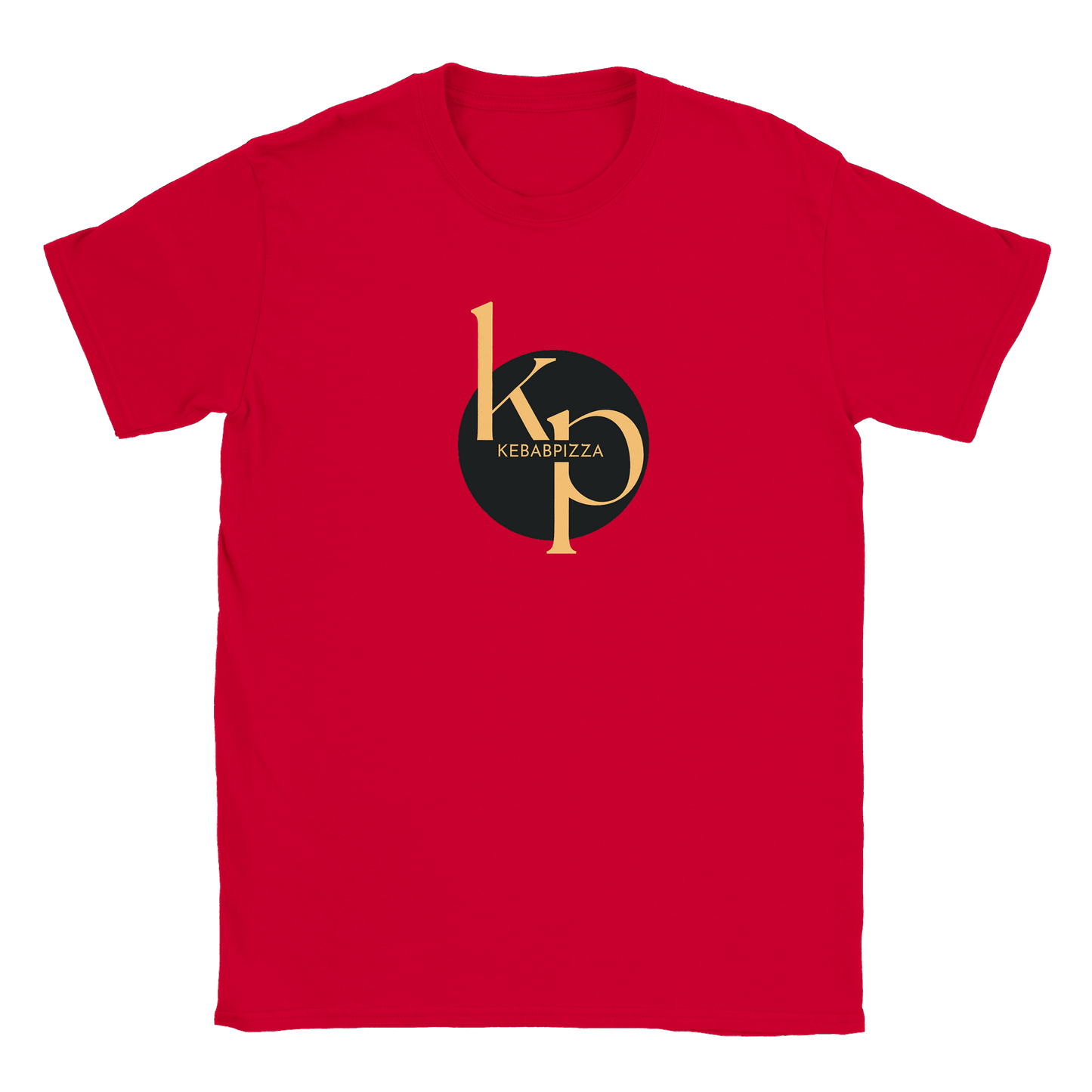Kebabpizza - T-shirt Röd
