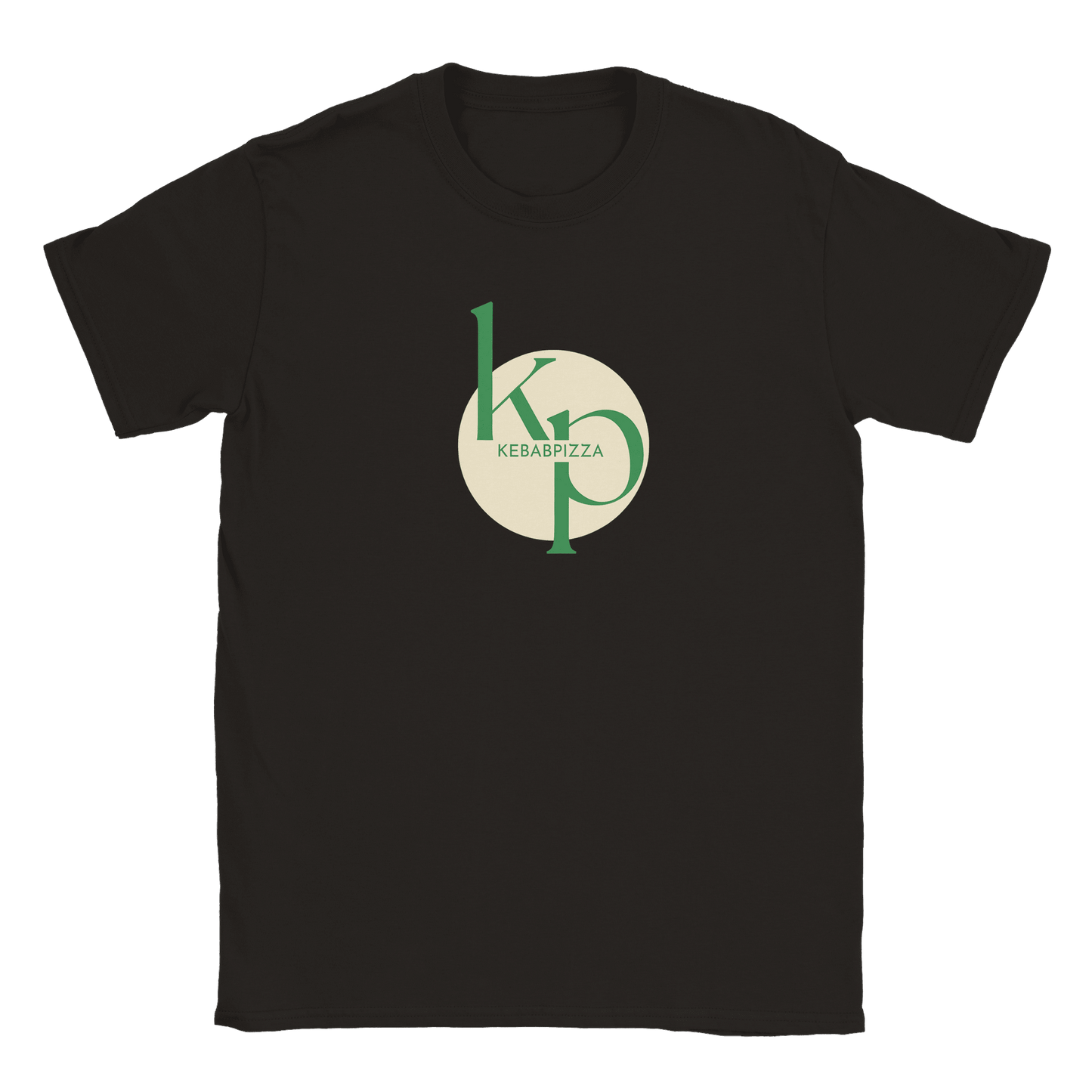 Kebabpizza - T-shirt Svart