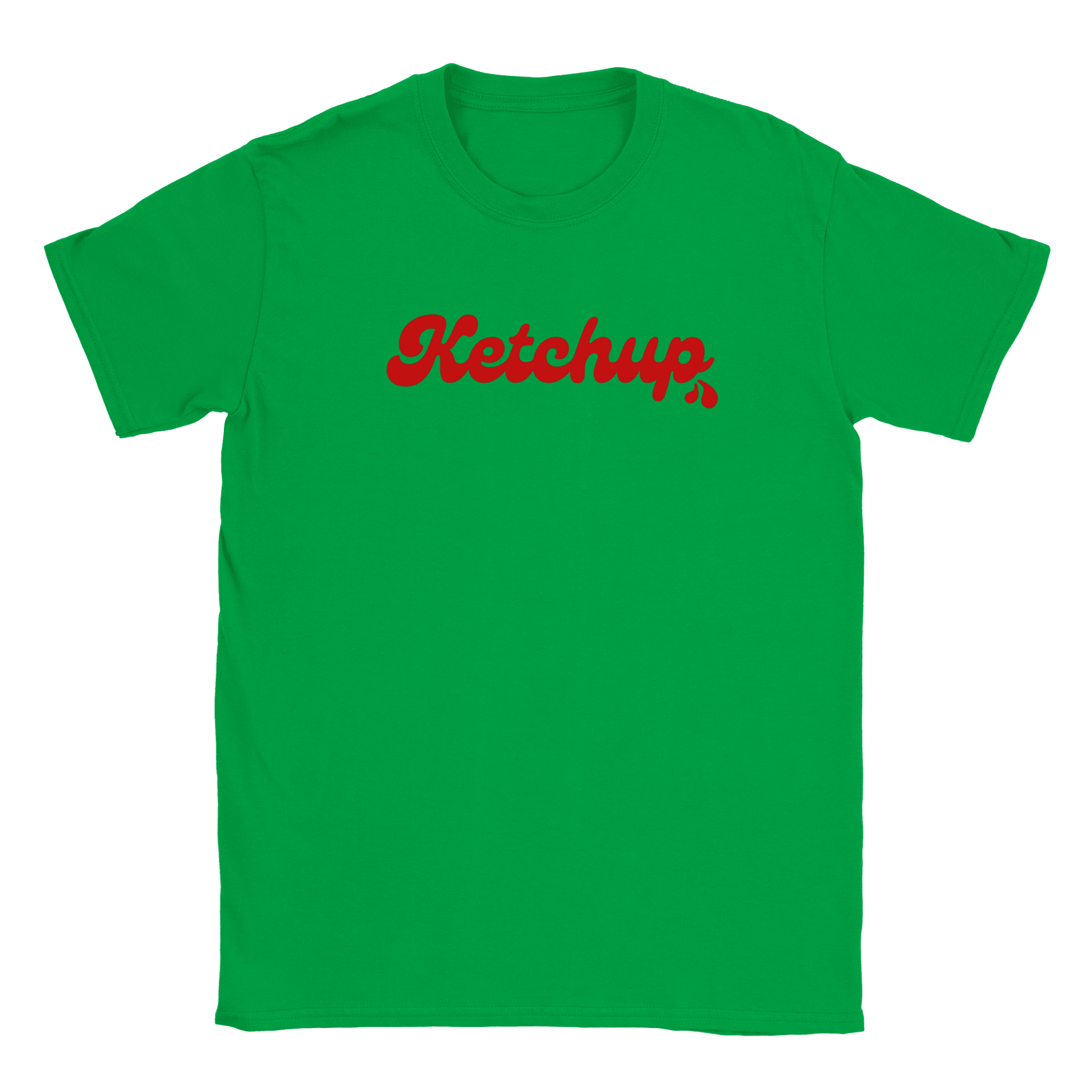 Ketchup - T-shirt för barn Grön
