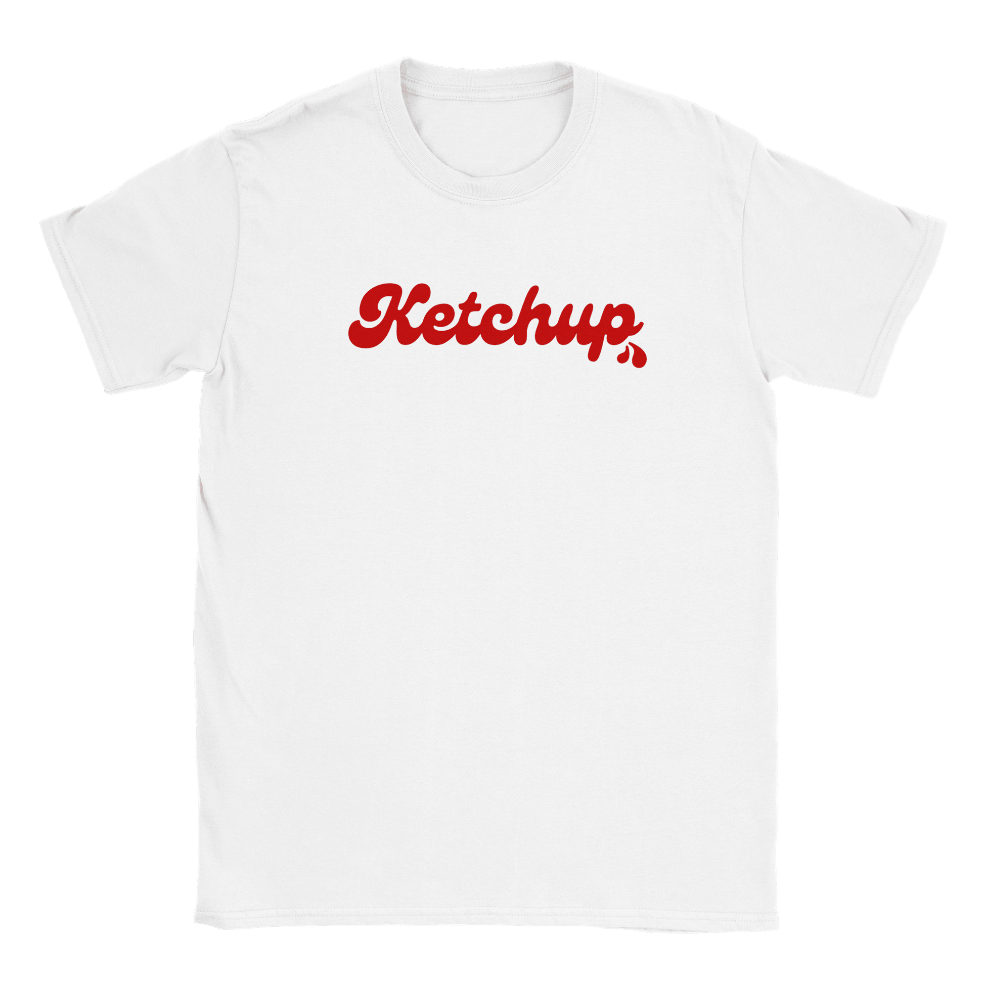 Ketchup - T-shirt för barn Vit