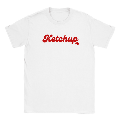 Ketchup - T-shirt för barn Vit
