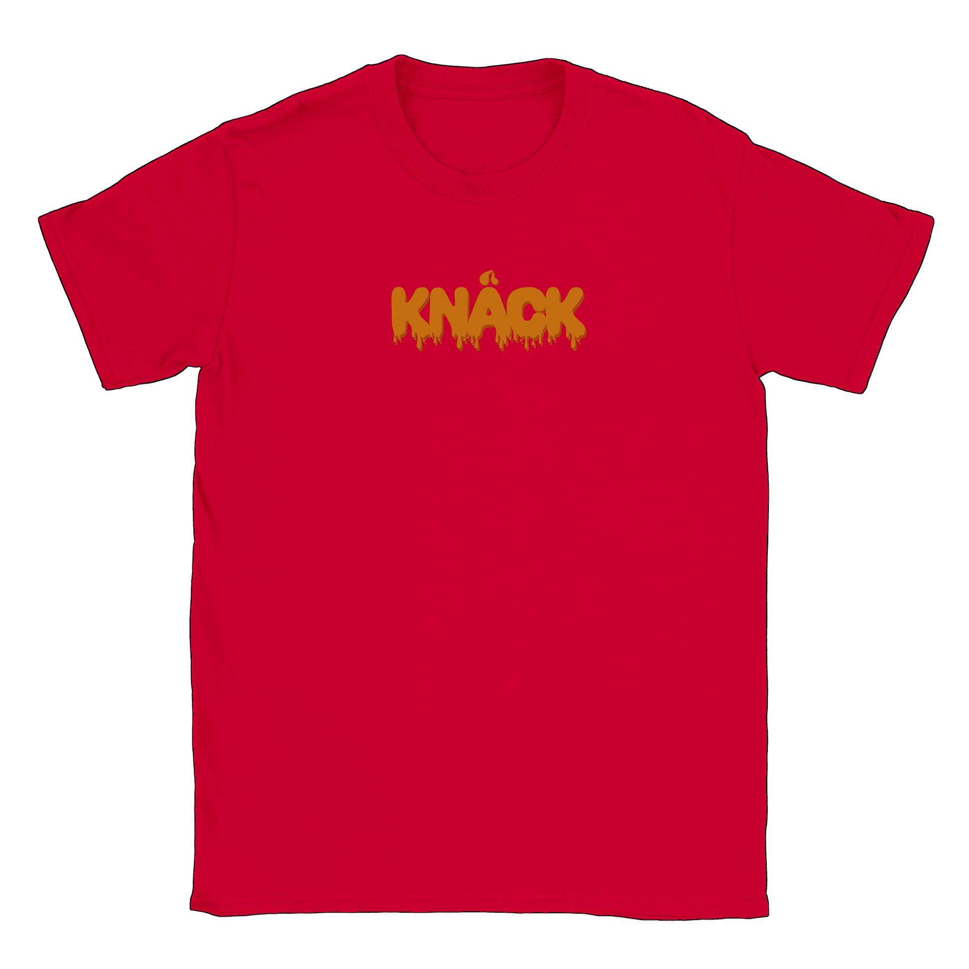Knäck - T-shirt Röd