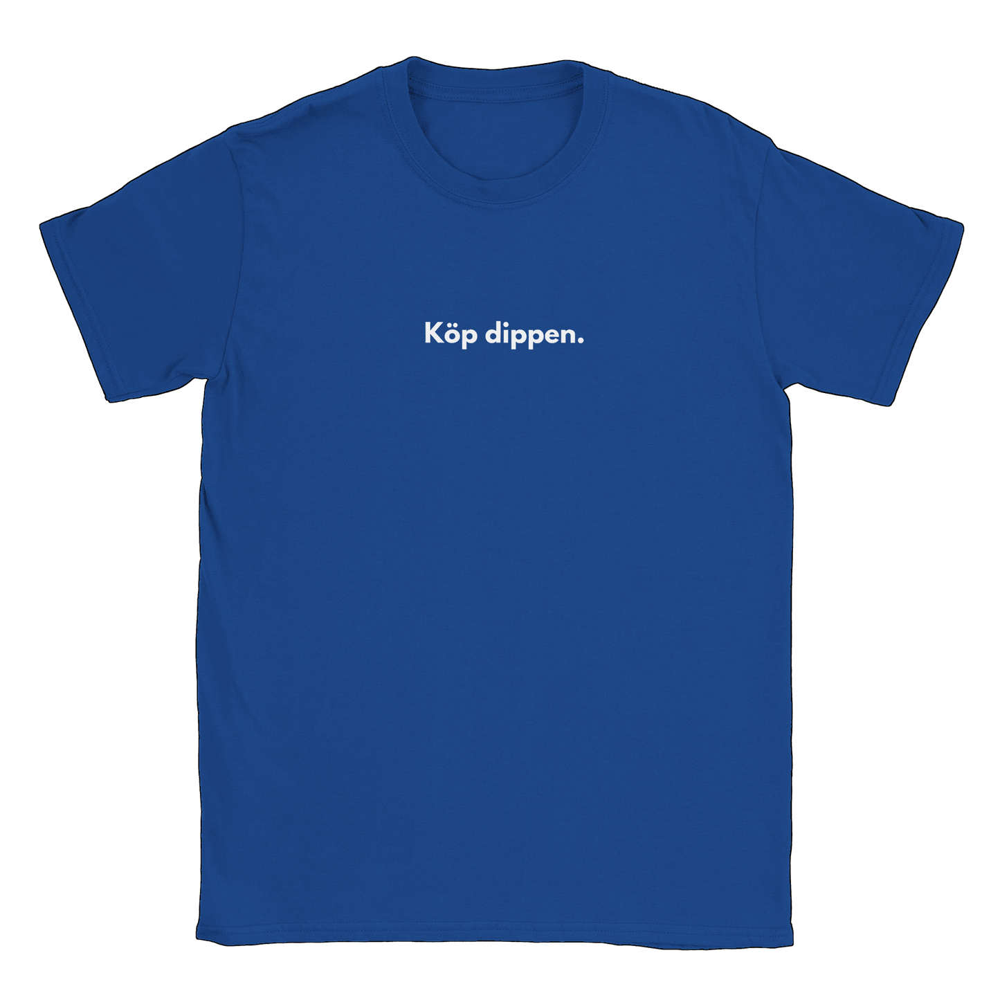 Köp dippen - T-shirt Blå