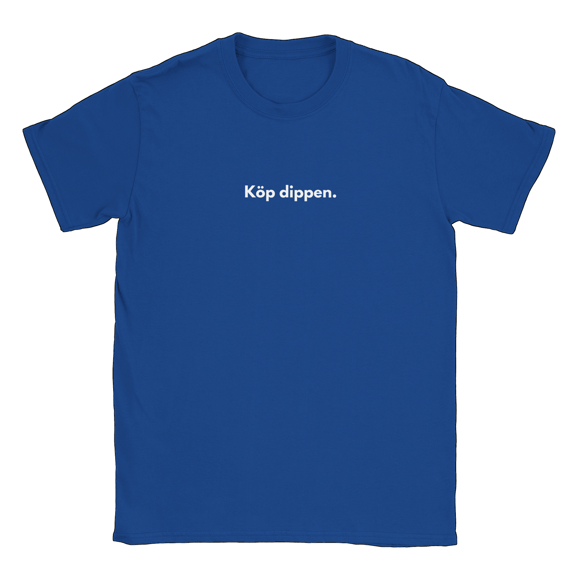 Köp dippen - T-shirt Blå