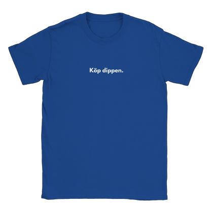 Köp dippen - T-shirt Blå