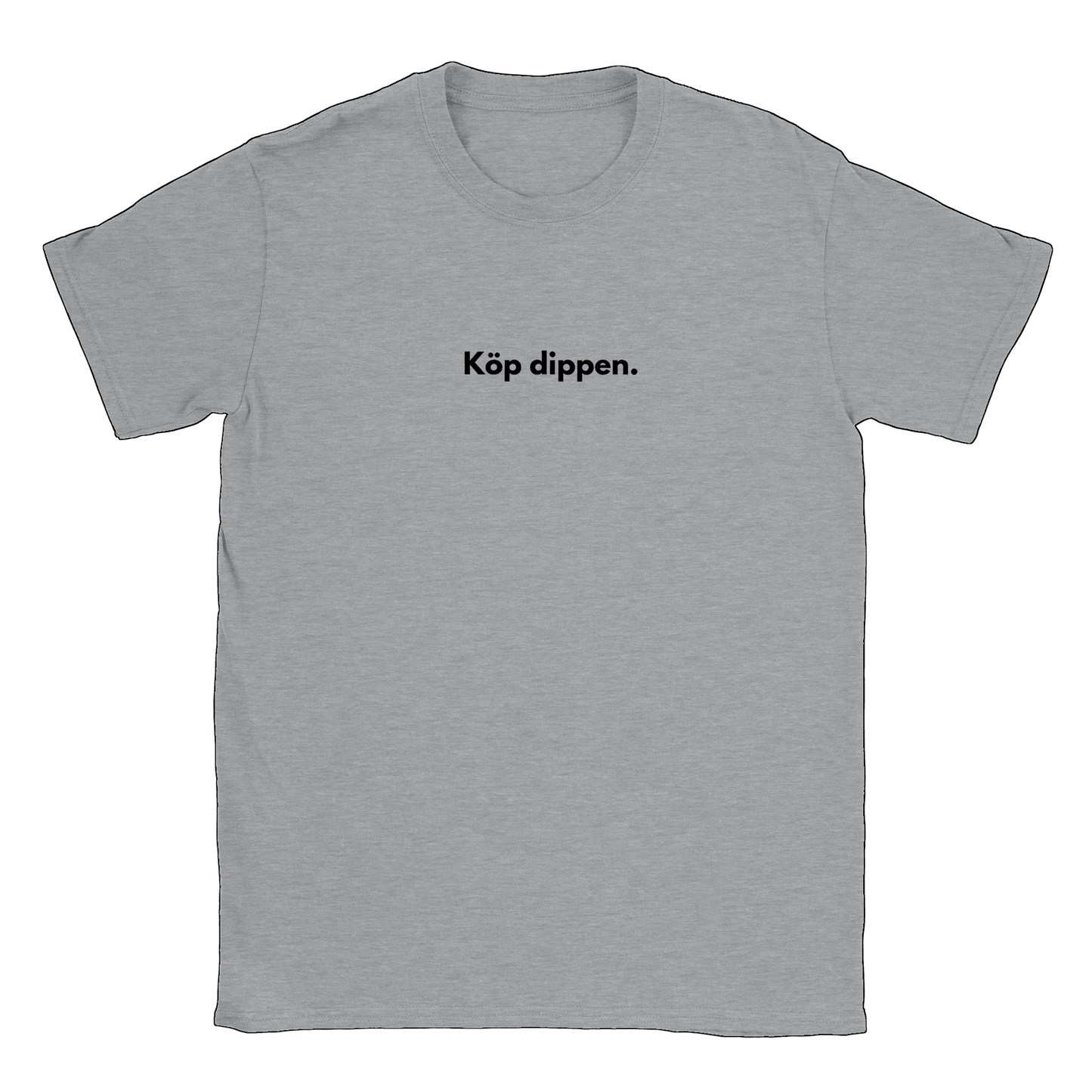 Köp dippen - T-shirt Grå